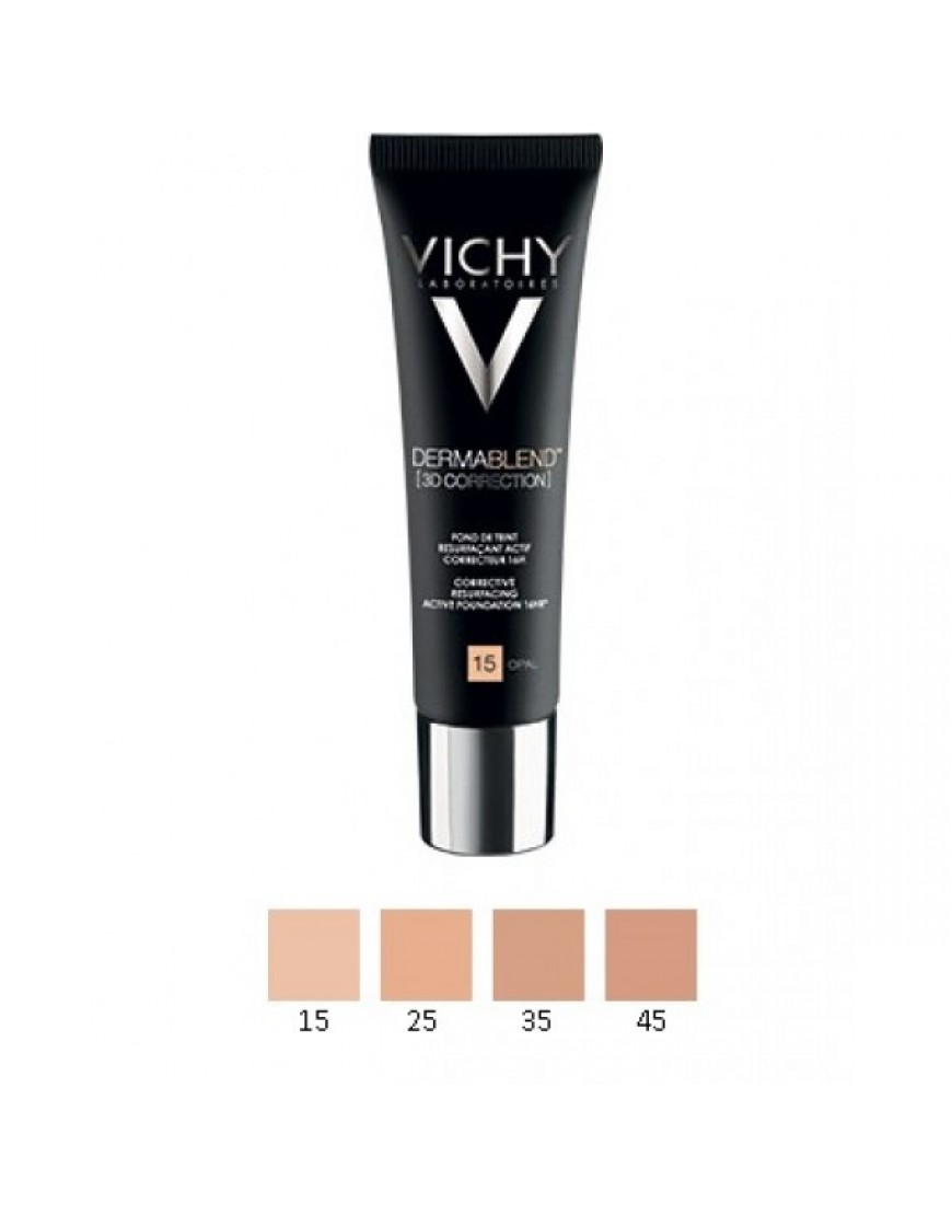 Vichy Make-Up Dermablend 3d Correction Fondotinta Elevata Coprenza 30ml - 55